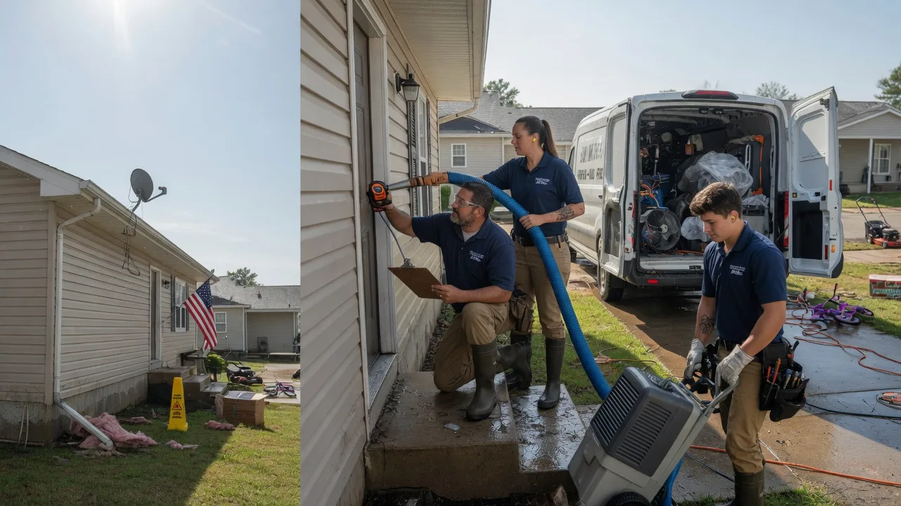 Ceiling Water Damage Restoration in Whitehorse, SD near me